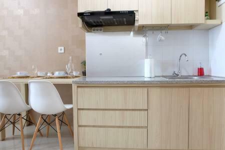 Premium One Bedroom At Woodland Park Residence Jacarta Exterior foto
